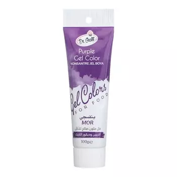 Гелевый водорастворимый краситель "Dr.Gusto", цвет фиолетовый, 100 мл