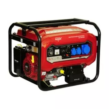 Генератор Elitech БЭС 8000ЕМ, бензиновый, 4 тактный, 6.5 кВт, 220/12 В, 50Гц, эл.старт