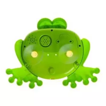 Генератор мыльных пузырей и пены «Лягушка» на присосках, 20,5 × 7 × 20 см
