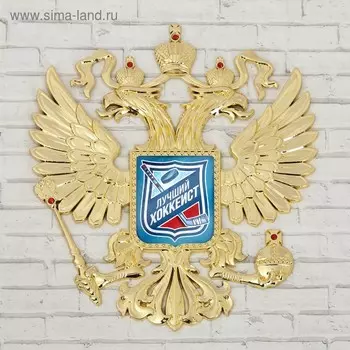 Герб настенный «Лучший хоккеист», 25 х 22.5 см