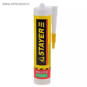 Герметик 260 мл Stayer Master, нейтральный, прозрачный