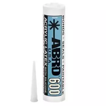Герметик акриловый белый ABRO, 559 г