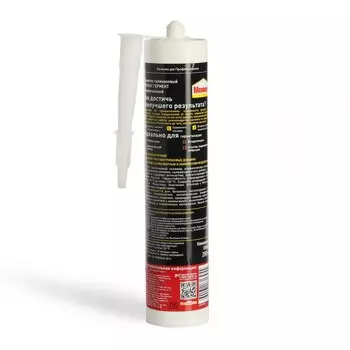 Герметик МОМЕНТ ГЕРМЕНТ, силиконовый, универсальный, прозрачный, 280 г