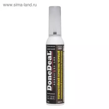 Герметик силиконовый DONE DEAL черный 226 г