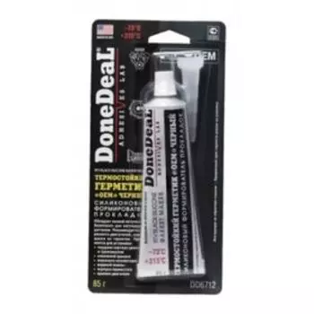 Герметик силиконовый done DEAL черный 85 г