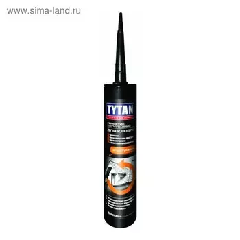 Герметик Tytan Professional (91455), каучуковый, для кровли, бесцветный, 310 мл