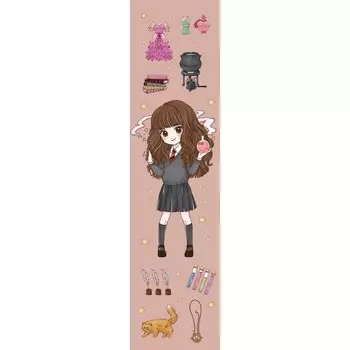 Гермиона Грейнджер. Закладка с резинкой. Коллекция Cute kids
