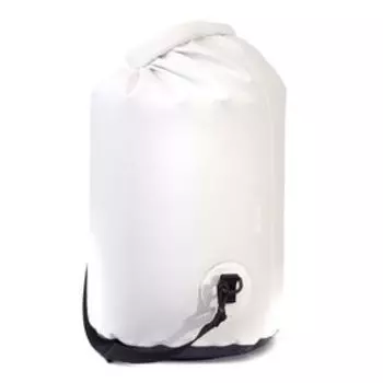 Гермомешок Orlan "Marine", ПВХ трикотаж, 15л, белый, синий