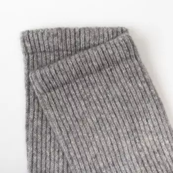 Гетры женские из монгольской шерсти, цвет серый