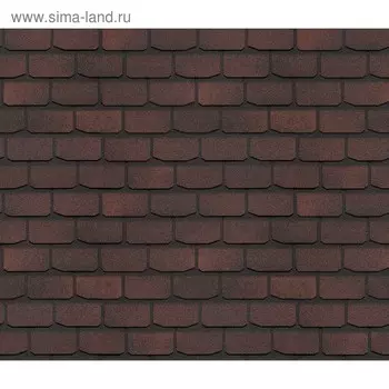 Гибкая черепица Dcke PIE PREMIUM ЖЕНЕВА Чили 3,1 м2