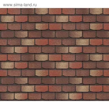 Гибкая черепица Dcke PIE PREMIUM ЖЕНЕВА, цвет мускат, 3.1 м