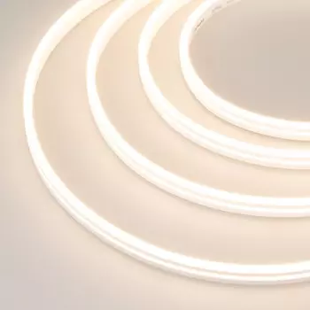 Гибкий неон Arlight, 4x10мм, LED/м-120-SMD2835-24V, 7.2 Вт/м, IP65, 3000К