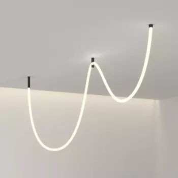 Гибкий неон Elektrostandard, IP20, SMD2835, 336 LED/м, 12В, 3000K, односторонний, свечение тёплое белое, без крепления