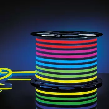 Гибкий неон Elektrostandard, IP67, 5050, 80 LED/м, 220V 12W 80Led 5050 IP67 односторонний, RGB