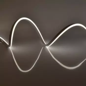 Гибкий неон Uniel 8 16 мм, IP67, 15 м, SMD2835, 120 LED/м, 10 Вт/м, 24 В, свечение белое