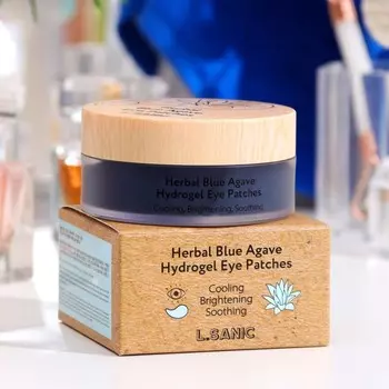 Гидрогелевые патчи L.SANIC, с экстрактом голубой агавы, 60 шт.