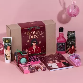 Гифт бокс Beauty box winter 8 предметов
