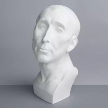 Гипсовая фигура бюст Никколо да Уццано, 22 х 21 х 36 см