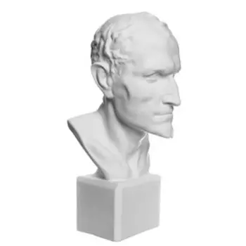 Гипсовая фигура голова Мефистофеля, 22 х 27 х 46 см