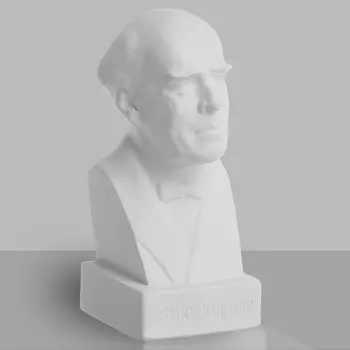 Гипсовая фигура Известные люди: Бюст Станиславского, 6 х 6.5 х 13.5