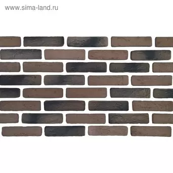 Гипсовая плитка «Барселона», бурый старый, 1 кв м