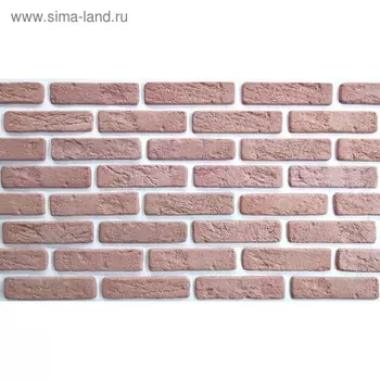 Гипсовая плитка «Барселона», лилово-бурый оттенок №8, 1 кв м