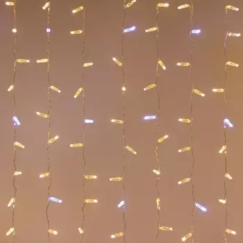 Гирлянда Arlight «Занавес» 2 3 м, IP65, прозрачная нить, 760 LED, свечение тёплое белое, мерцание, 220 В