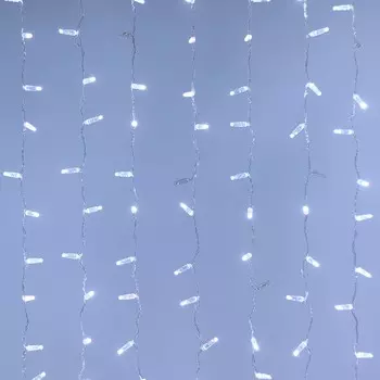 Гирлянда Arlight «Занавес» 2 3 м, IP65, прозрачная нить, 760 LED, свечение тёплое белое, мерцание белым, 220 В