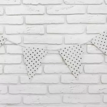 Гирлянда «Горох», 3 м, цвет серебряный