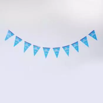 Гирлянда «С днём рождения», 10 флажков