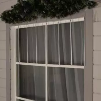 Гирлянда «Сосульки» 2.5 0.5 м, IP65, прозрачная нить, 288 LED, свечение мульти с эффектом стекания, 12 В