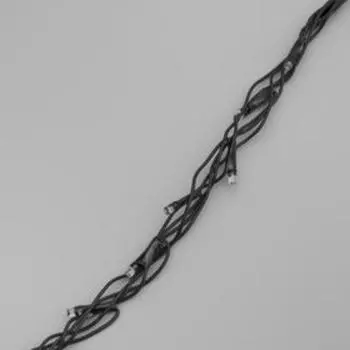 Гирлянда «Водопад» 2 1.5 м, IP44, тёмная нить, 400 LED, свечение синее, 8 режимов, 220 В