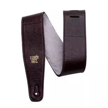 Гитарный ремень ERNIE BALL 4138 - итальянская кожа с искусственным мехом/коричневый