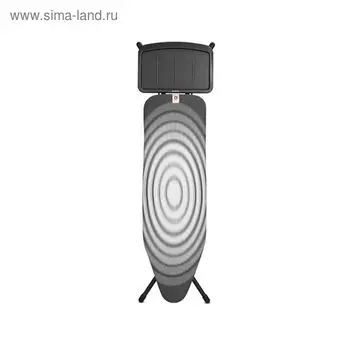 Гладильная доска Brabantia, размер 124х38 см, принт титановые круги