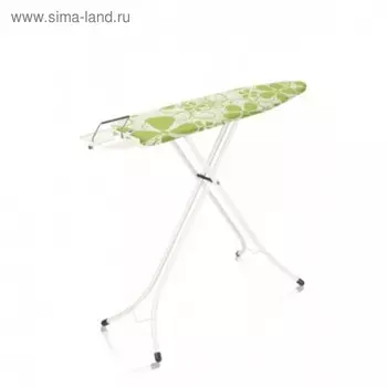 Гладильная доска Brabantia, размер 124х38см, принт весенняя зелень