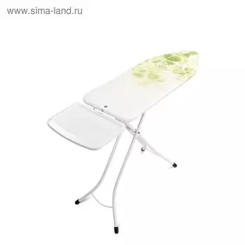 Гладильная доска Brabantia, размер 124х45 см, принт листья клевера