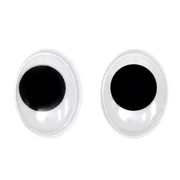 Глазки на клеевой основе, набор 88 шт., размер 1 шт. — 1,4 1,8 см