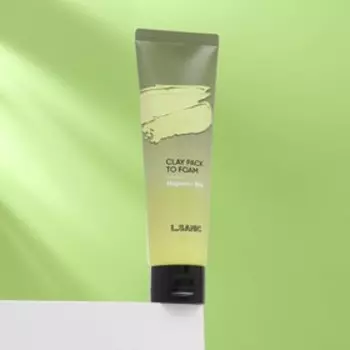 Глиняная маска-пенка L.Sanic для умывания, с экстрактом полыни и салициловой кислотой, 150 мл