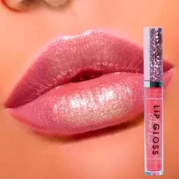 Глиттерный стойкий блеск для губ "DIAMOND"