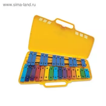 Глокеншпиль Angel AG-25N3 25 брусков, желтый футляр