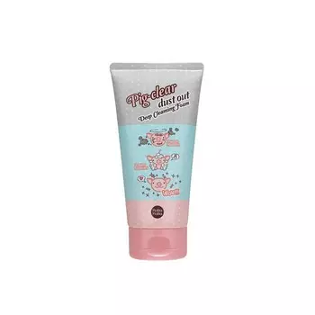 Глубоко очищающая пенка для лица Pig-clear dust out Deep Cleansing Foam