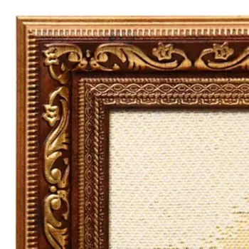 Гобеленовая картина "Анютины глазки" 37х37