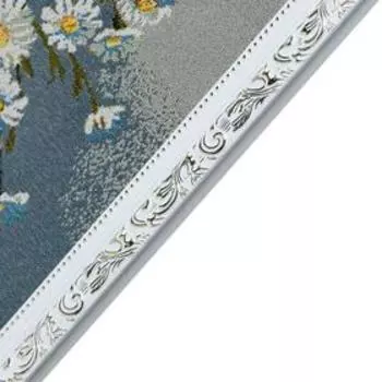 Гобеленовая картина "Белые ромашки" 70х50 см