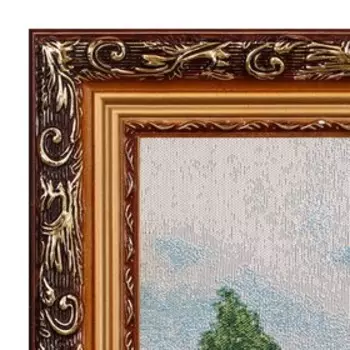 Гобеленовая картина "Изгиб реки" 55х85 см