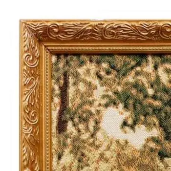 Гобеленовая картина "Лес изумрудный" 35х110 см(38х113см)