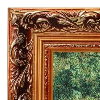 Гобеленовая картина "Лесной мостик" 58х108 см