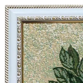 Гобеленовая картина "Лимонное дерево" 32х62 см(35х64), рама микс