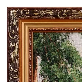 Гобеленовая картина "Мельница на островке" 64х84 см