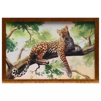 Гобеленовая картина "Отдых" 45*63 см рамка микс