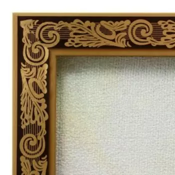 Гобеленовая картина "Розы красные" 44*64 см рамка микс